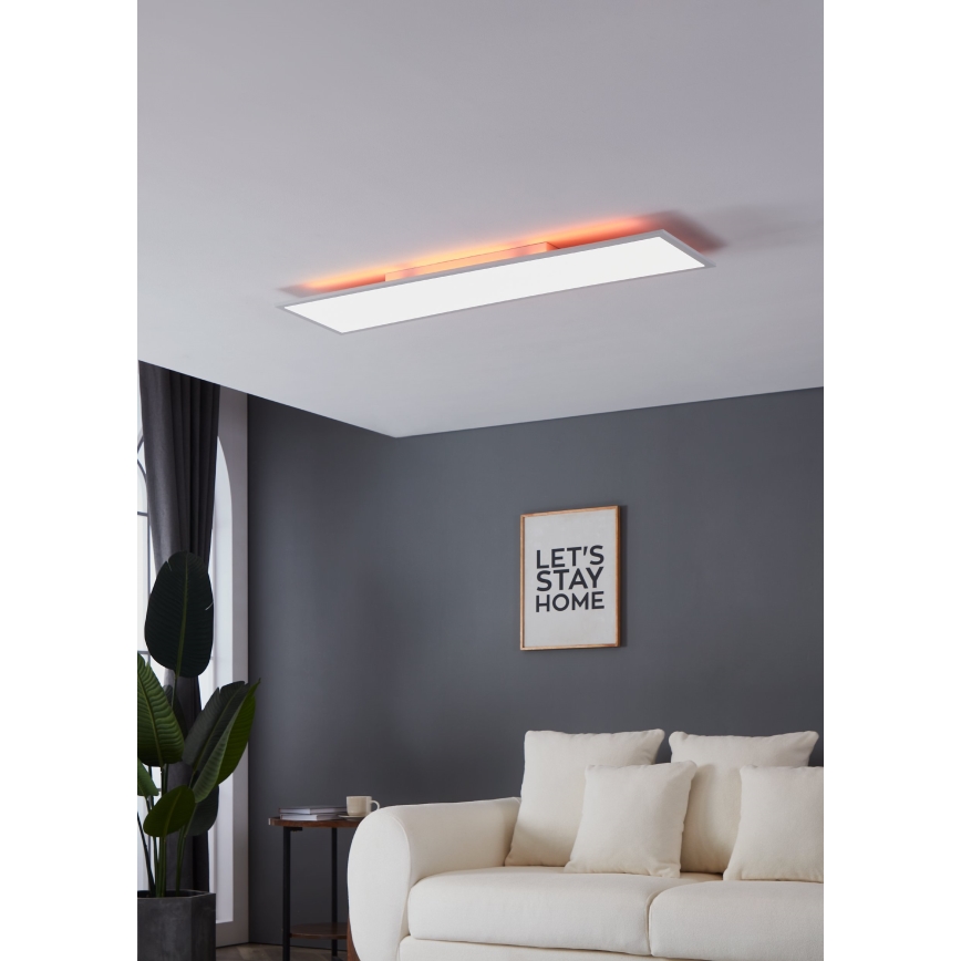 Eglo - Ściemnialna lampa sufitowa RGBW LED/32,5W/230V 2700-6500K 120x30 cm + pilot zdalnego sterowania