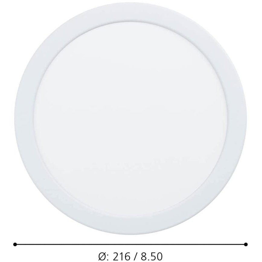 Eglo - LED Ściemniana lampa łazienkowa LED/16,5W/230V IP44 ZigBee