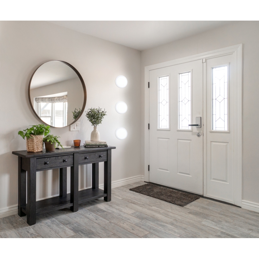 Eglo - ściemnialna wpuszczana oprawa łazienkowa LED/16,5W/230V IP44 ZigBee śr. 21,6 cm