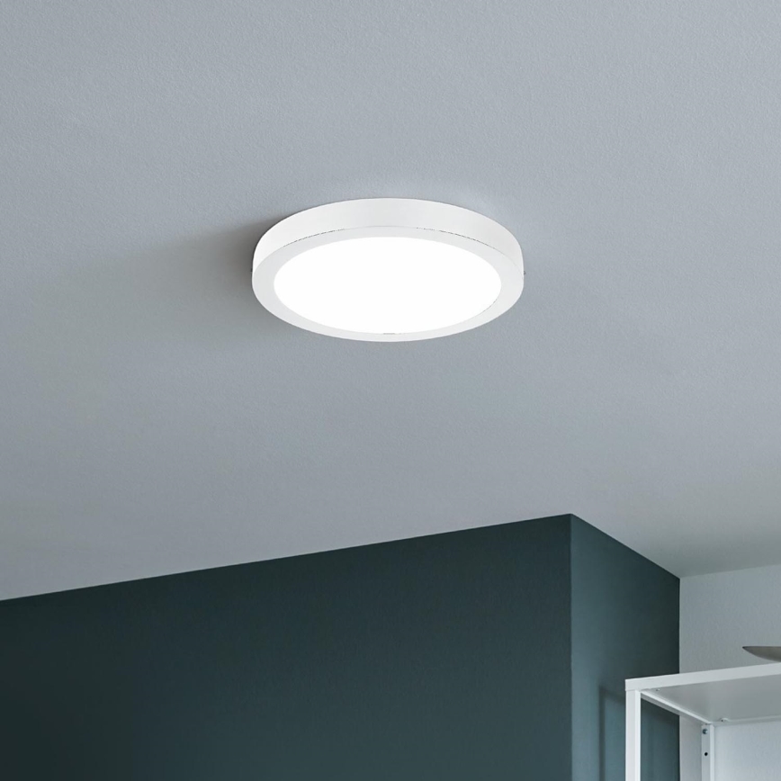 Eglo - ściemnialna łazienkowa oprawa sufitowa LED/19,5W/230V 2700-6500K IP44 ZigBee śr. 28,5 cm