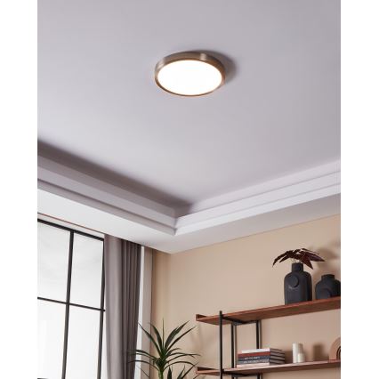 Eglo - LED Ściemniany plafon łazienkowy LED/19,5W/230V 2700-6500K IP44 ZigBee