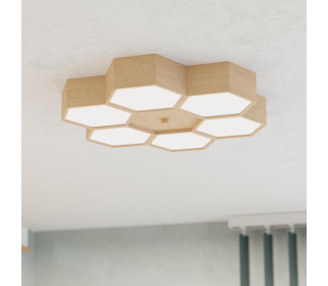 Eglo 98863 - Plafon MIRLAS 6xE27/9W/230V