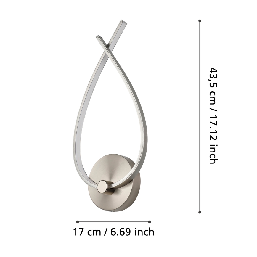 Eglo - LED Kinkiet LED/10W/230V