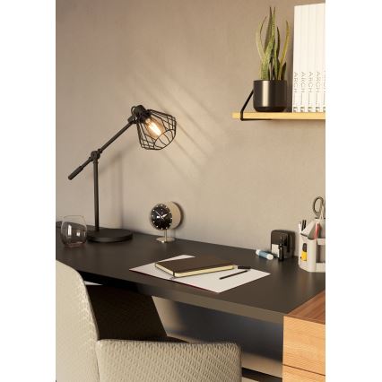 Eglo - Lampa stołowa 1xE27/40W/230V