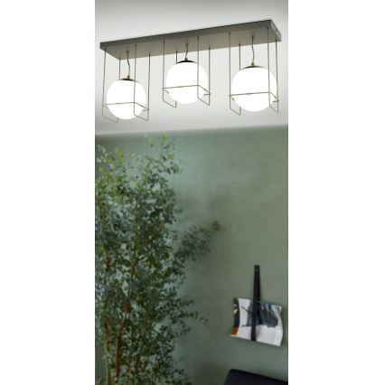 Eglo 99021 - Lampa sufitowa VERSUOLA 3xE27/40W/230V