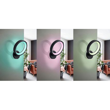 Eglo 99028 - LED RGB ściemnialny kinkiet MARGHERA-C LED/16W/230V