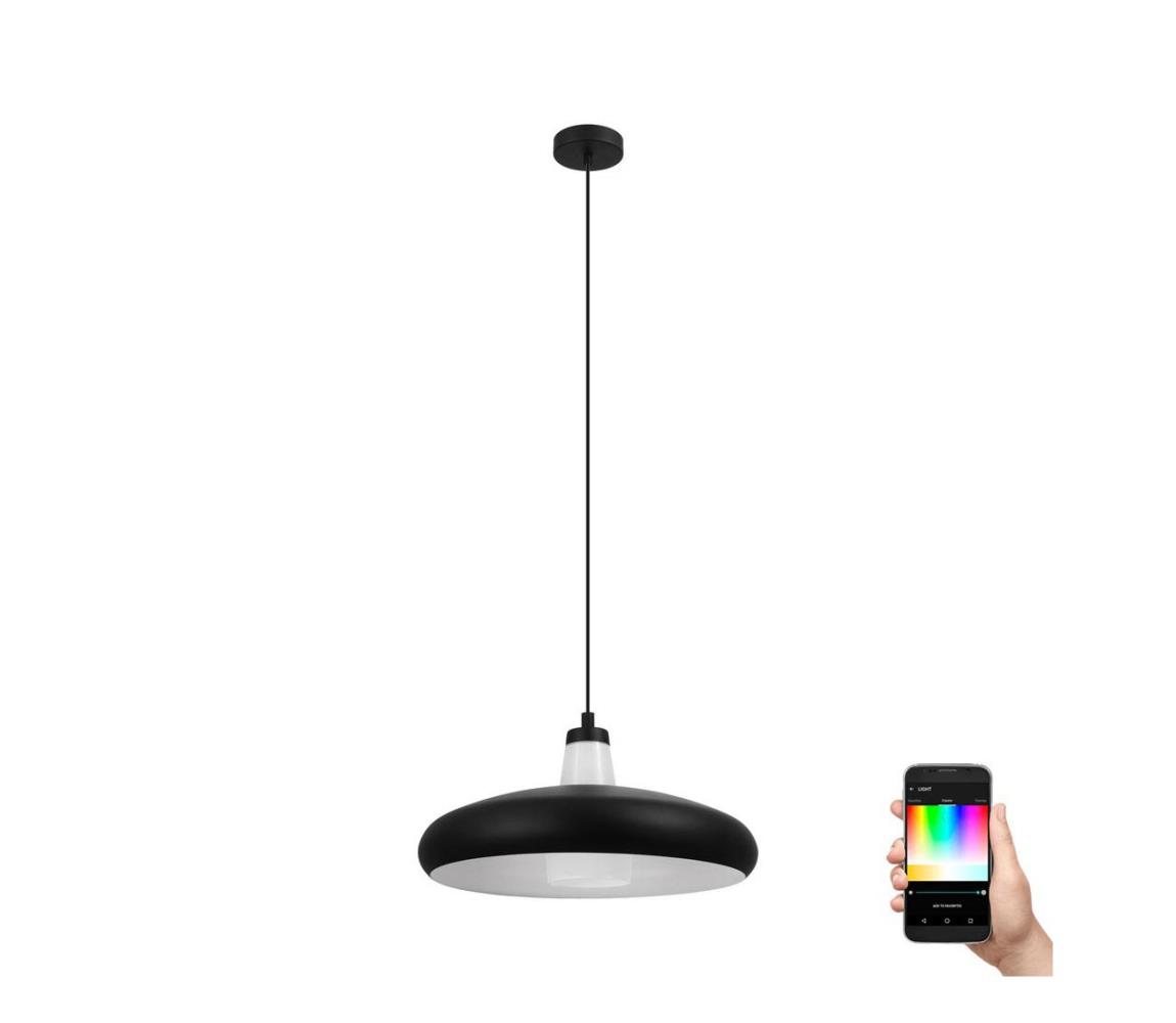 Eglo 99032 - LED RGB Ściemnialny żyrandol na lince TABANERA-C 1xE27/9W/230V