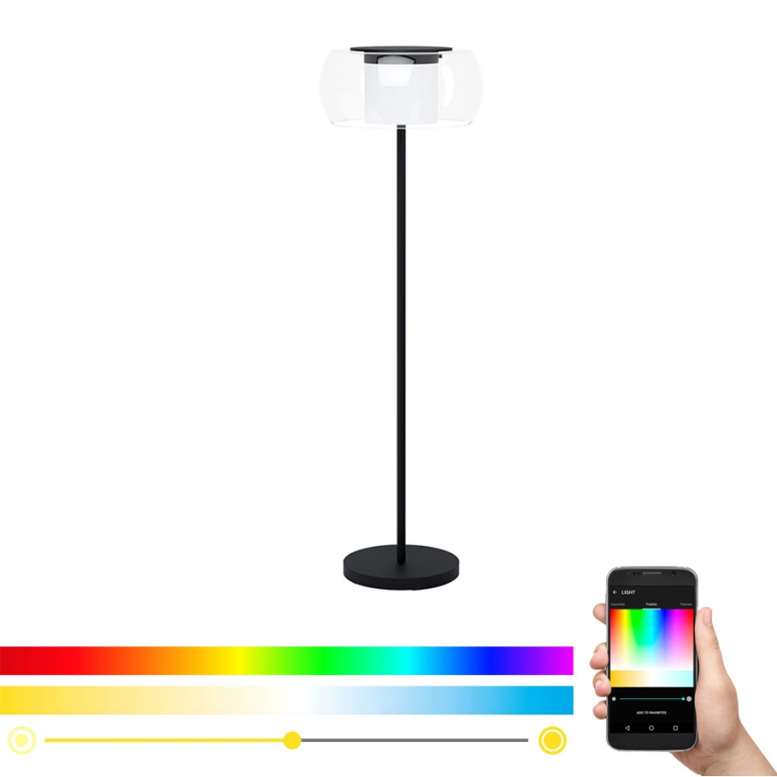Eglo - LED RGB Regulowana lampa stojąca BRIAGLIA-C LED/24,8W/230V