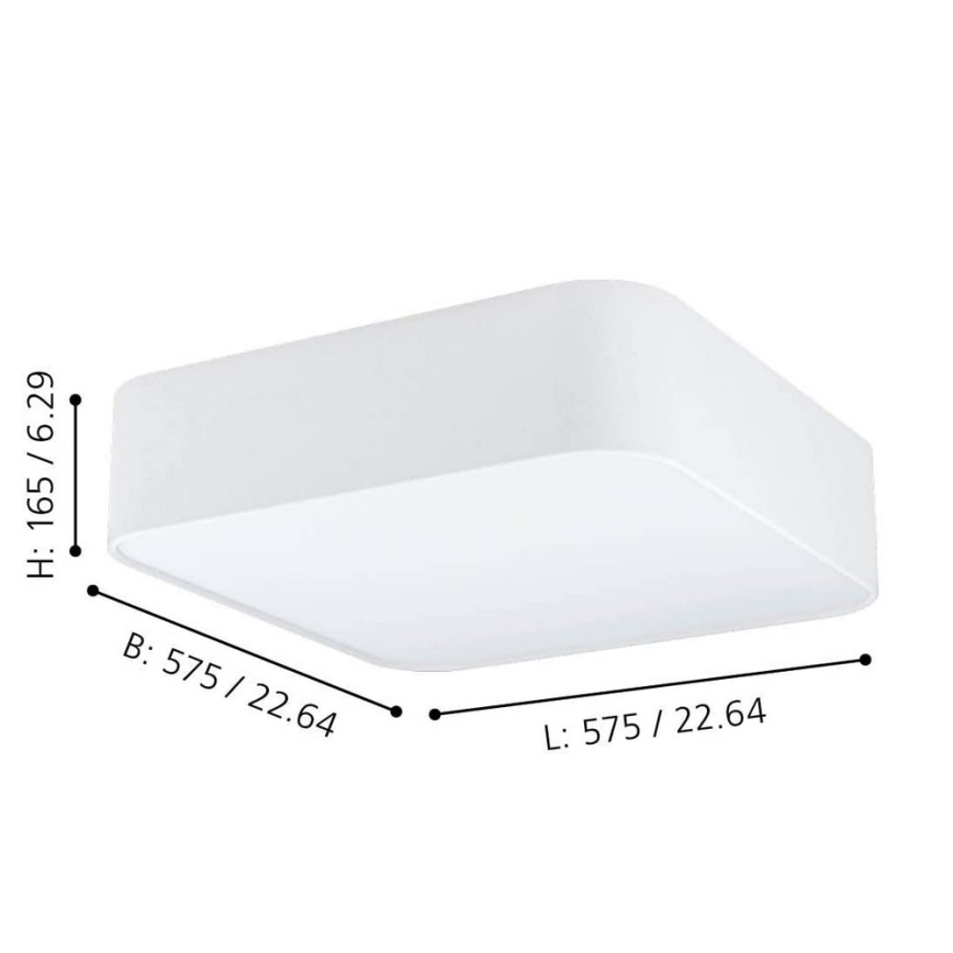 Eglo - Plafon 5xE27/25W/230V