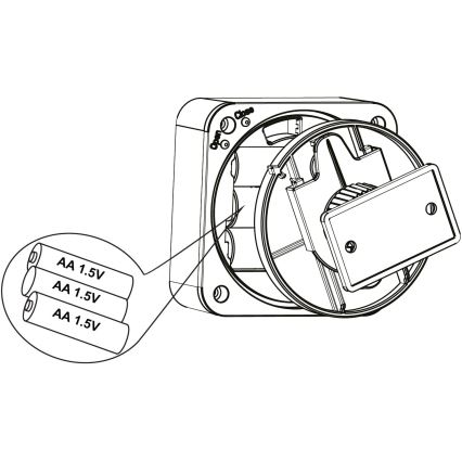 Eglo - Czujnik zewnętrzny Tuya IP44 ZigBee