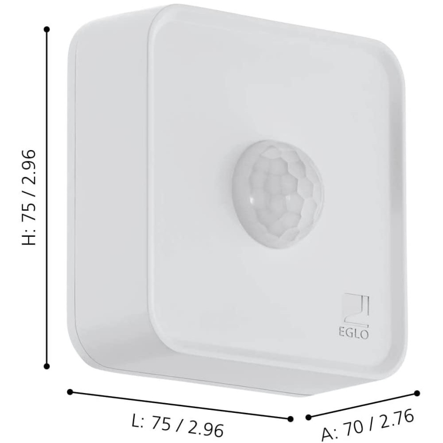 Eglo - Czujnik zewnętrzny Tuya IP44 ZigBee