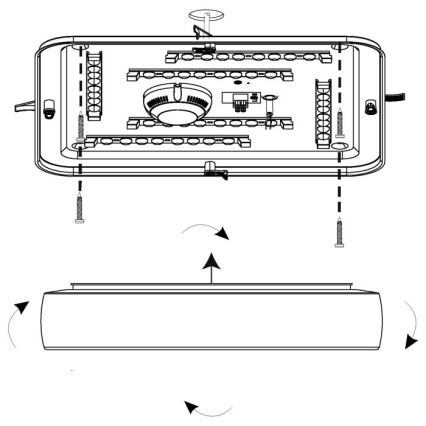 Eglo - LED Plafon LED/22W/230V