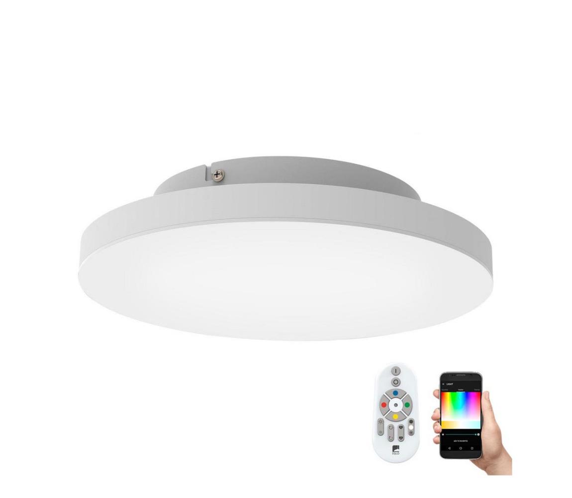 Eglo 99118 - Ściemniana lampa sufitowa LED RGB TURCONA-C LED/15W/230V + RC