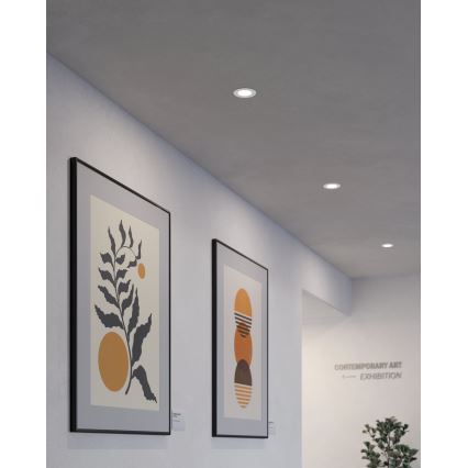 Eglo - ZESTAW 3x LED oprawa wpuszczana FUEVA 5 LED/2,7W/230V śr. 8,6 cm