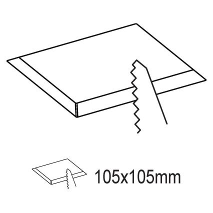 Eglo - wpuszczana oprawa sufitowa LED/5,5W/230V 11,7x11,7 cm