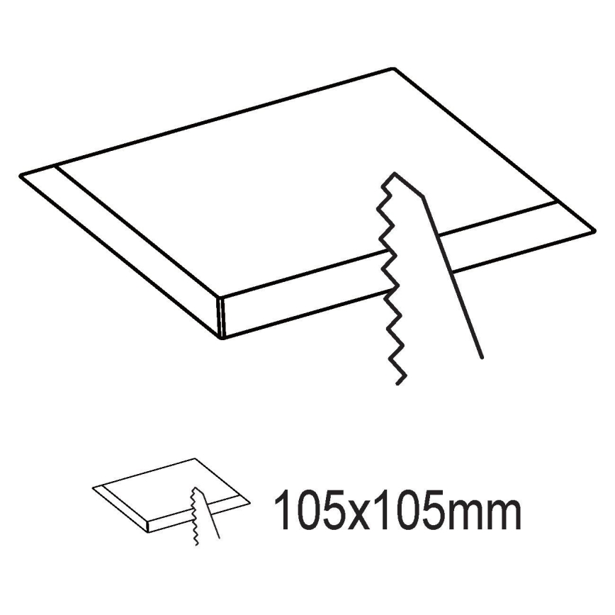 Eglo - wpuszczana oprawa sufitowa LED/5,5W/230V 11,7x11,7 cm