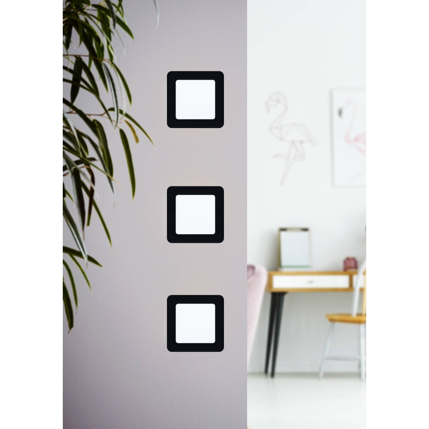 Eglo - LED oprawa sufitowa wpuszczana/5,5W/230V 11,7x11,7 cm