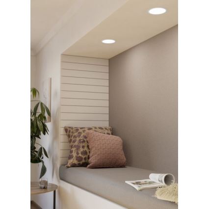 Eglo - LED Łazienkowa oprawa wpuszczana LED/10,5W/230V