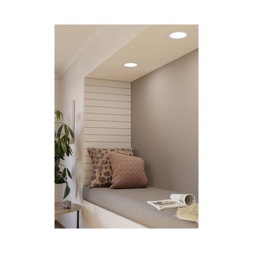 Eglo - LED Łazienkowa oprawa wpuszczana LED/10,5W/230V