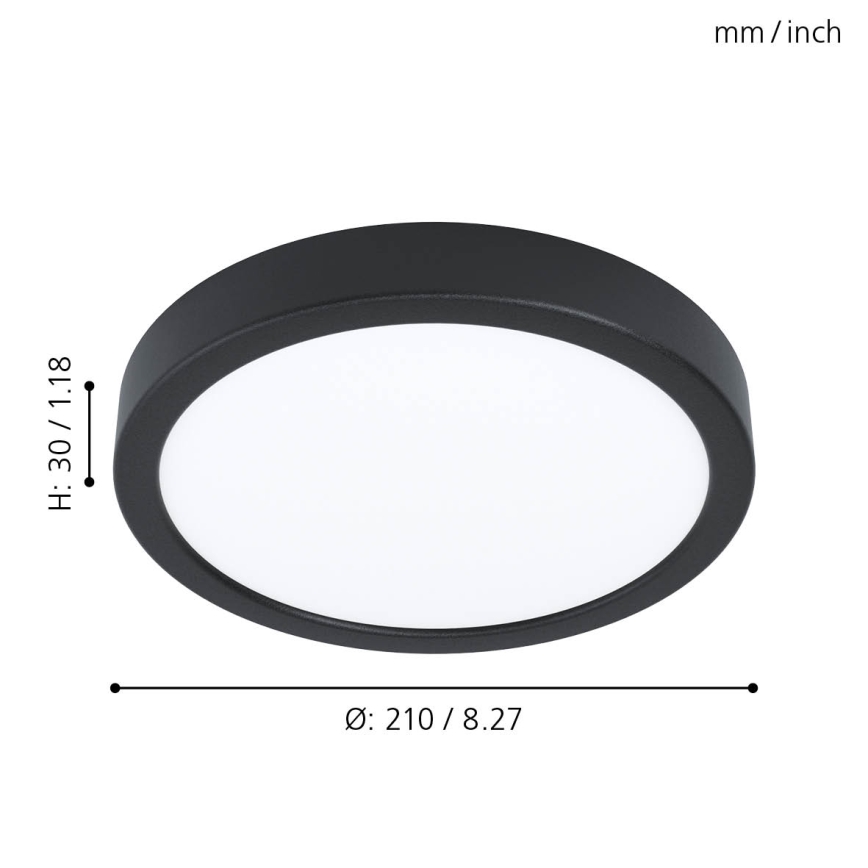 Eglo - Oprawa sufitowa LED/16,5W/230V śr. 21 cm