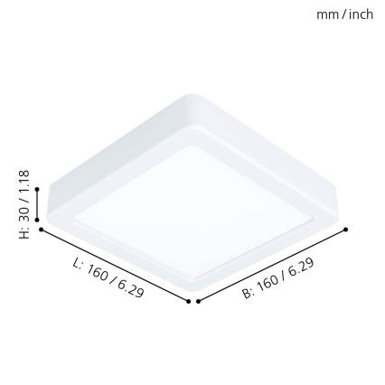 Eglo - LED Plafon LED/10,5W/230V