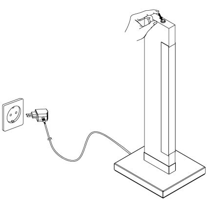 Eglo - LED Ściemnialna lampa stołowa LED/6,5W/230V