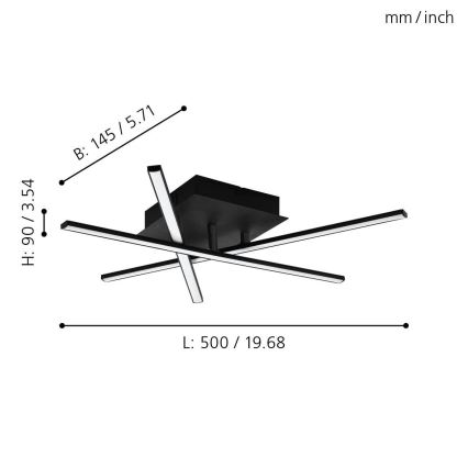 Eglo - LED Plafon LED/3,5W/230V