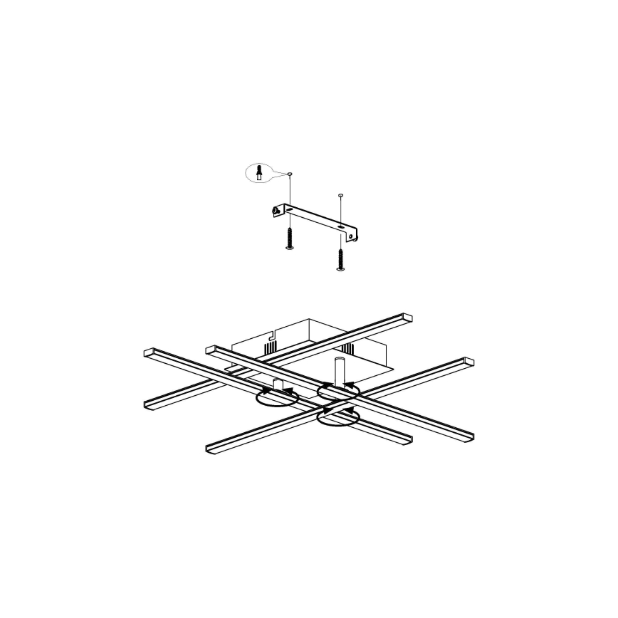 Eglo - LED Plafon LED/5,2W/230V