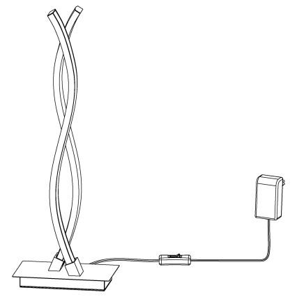 Eglo - LED Lampa stołowa LED/10W/230V