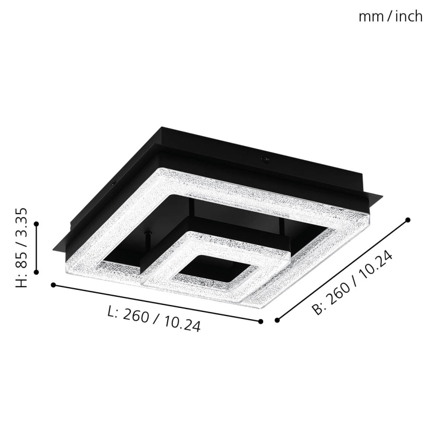Eglo - LED Plafon LED/12W/230V
