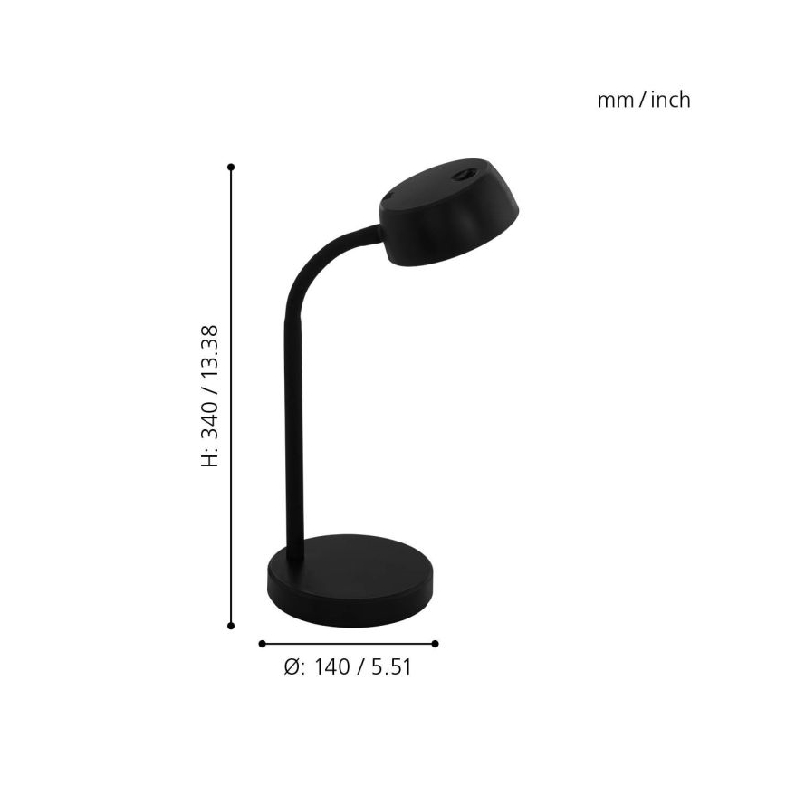 Eglo - LED Lampa stołowa LED/4,5W/230V