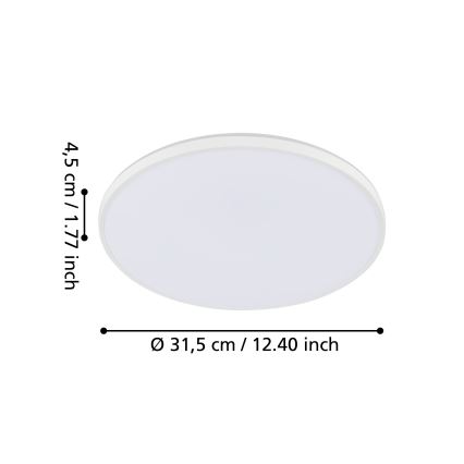 Eglo - LED Plafon LED/18W/230V