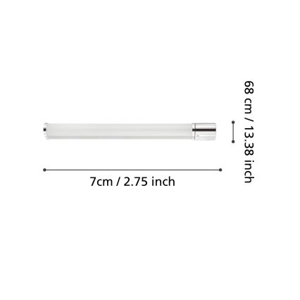 Eglo - LED Łazienkowe oświetlenie lustra LED/15W/230V IP44