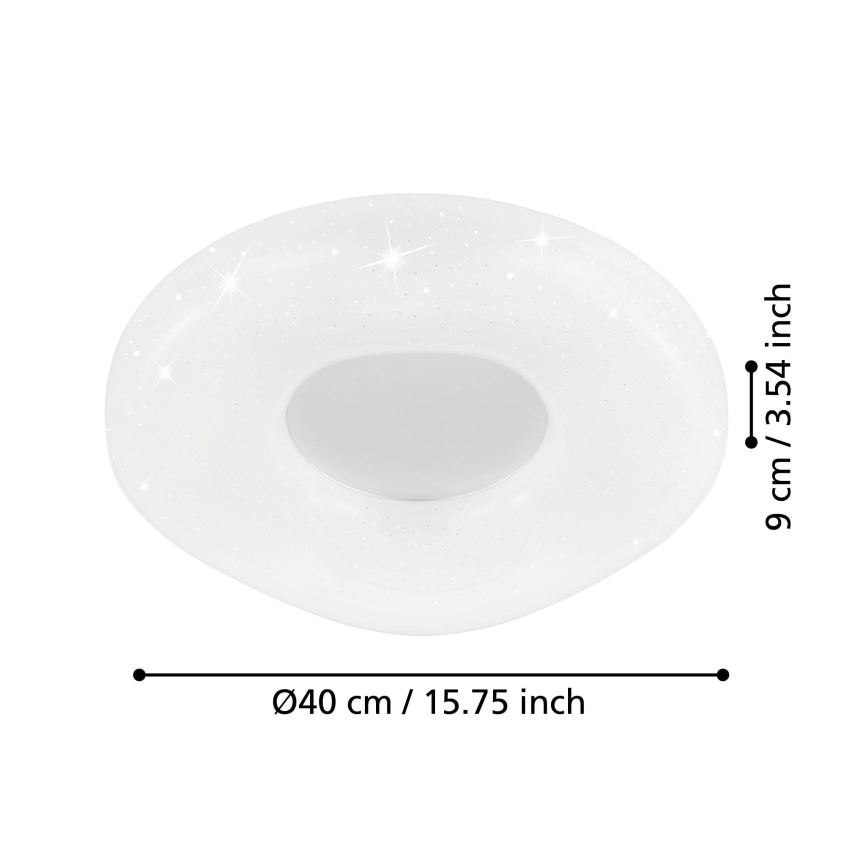 Eglo - LED Plafon ściemnialny LED/18W/230V + pilot zdalnego sterowania