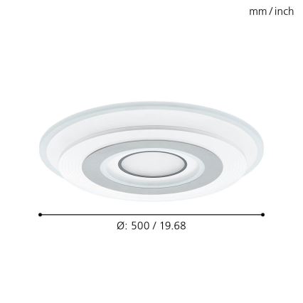 Eglo - LED Plafon 3xLED/16W/230V