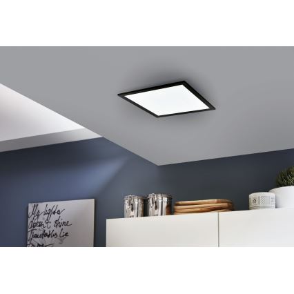 Eglo - LED RGB ściemnialna oprawa sufitowa SALOBRENA-C LED/16W/230V 30x30 cm + pilot zdalnego sterowania