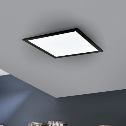 Eglo - LED RGB ściemnialna oprawa sufitowa SALOBRENA-C LED/16W/230V 30x30 cm + pilot zdalnego sterowania