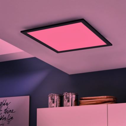 Eglo - LED RGB Plafon ściemnialny SALOBRENA-C LED/30,5W/230V + pilot zdalnego sterowania