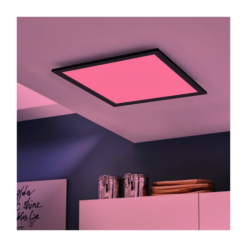 Eglo - LED RGB Plafon ściemnialny SALOBRENA-C LED/30,5W/230V + pilot zdalnego sterowania