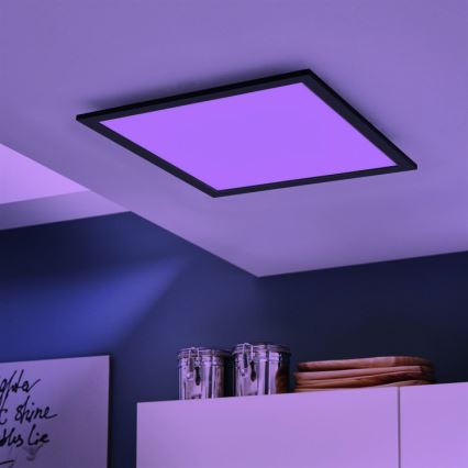 Eglo - LED RGB Plafon ściemnialny SALOBRENA-C LED/30,5W/230V + pilot zdalnego sterowania