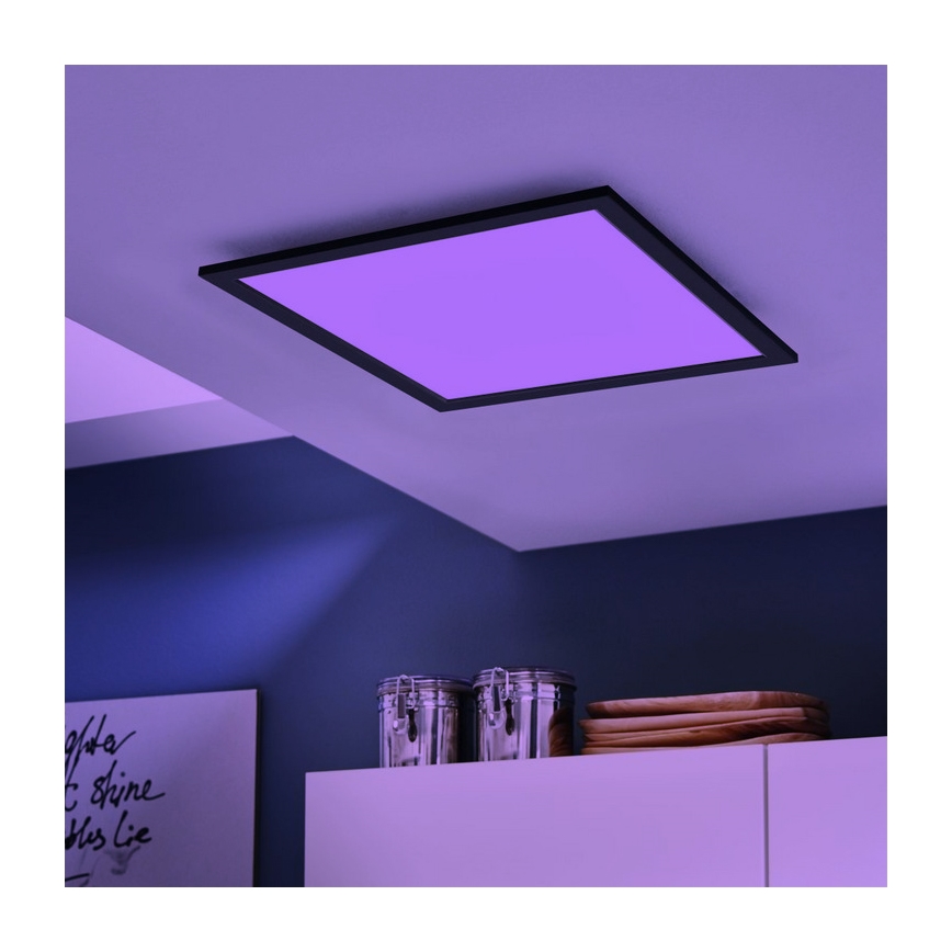 Eglo - LED RGB Plafon ściemnialny SALOBRENA-C LED/30,5W/230V + pilot zdalnego sterowania