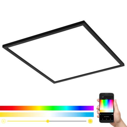 Eglo - LED RGB Plafon ściemnialny SALOBRENA-C LED/30,5W/230V + pilot zdalnego sterowania