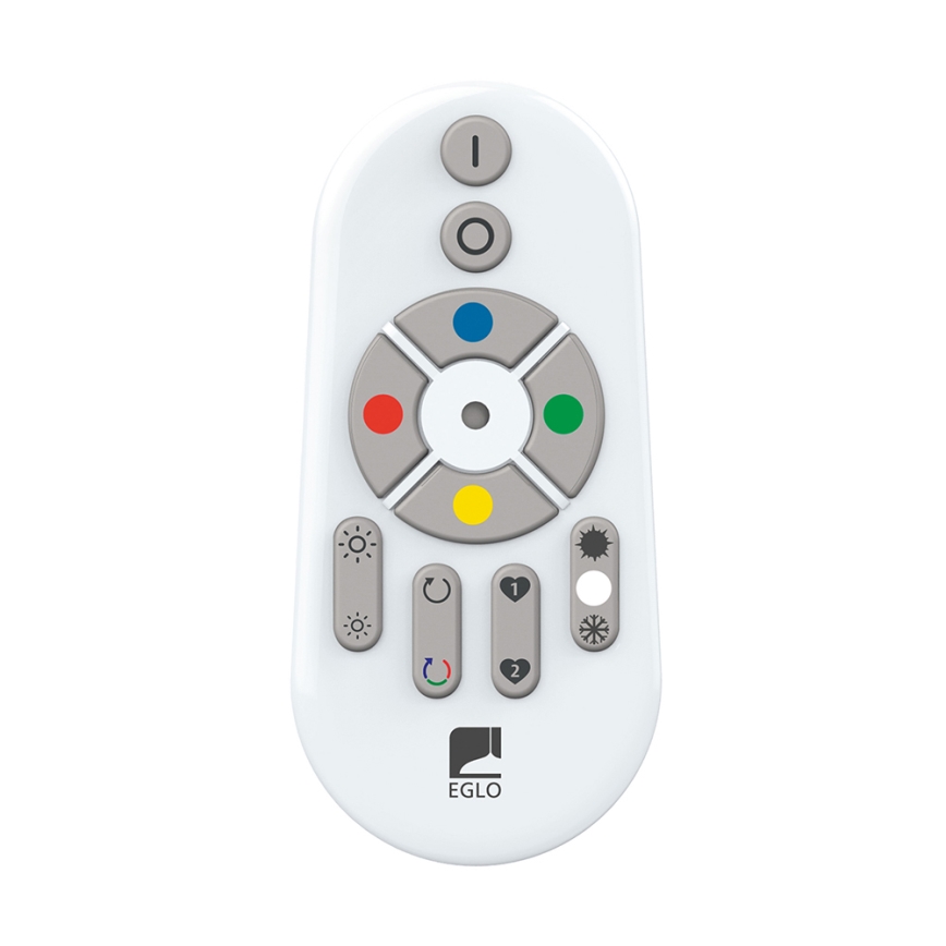 Eglo - LED RGB Plafon ściemnialny SALOBRENA-C LED/30,5W/230V + pilot zdalnego sterowania