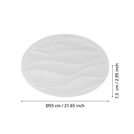 Eglo - LED Plafon LED/36W/230V