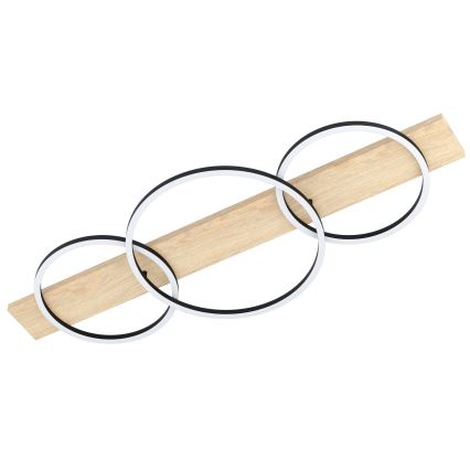 Eglo - LED Plafon 2xLED/12W/230V + LED/12W