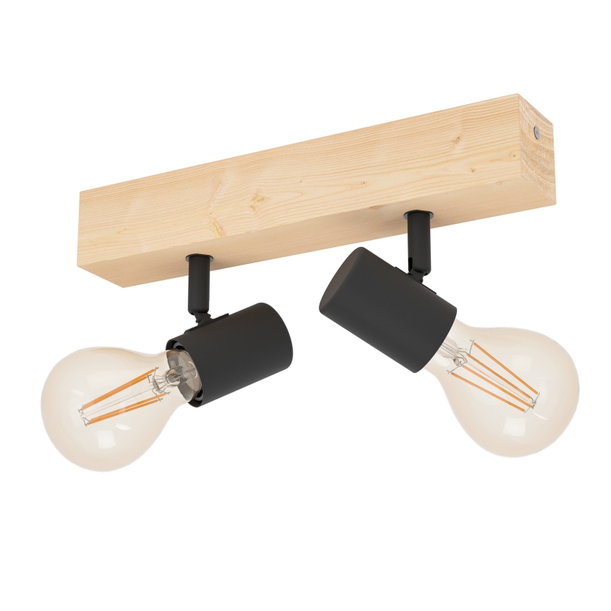 Eglo - Oświetlenie punktowe TOWNSHEND 2xE27/60W/230V