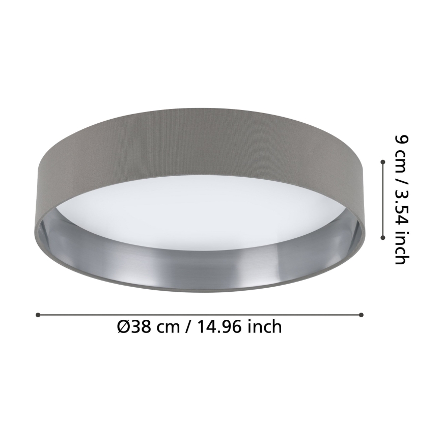Eglo - LED Plafon LED/24W/230V