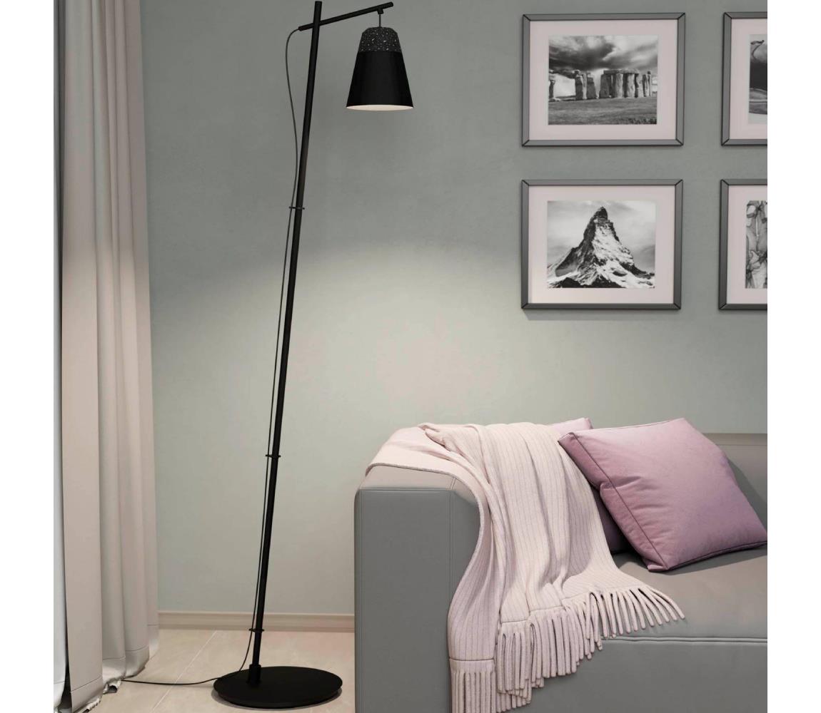 Eglo 99547 - Lampa podłogowa CANTERRAS 1xE27/40W/230V
