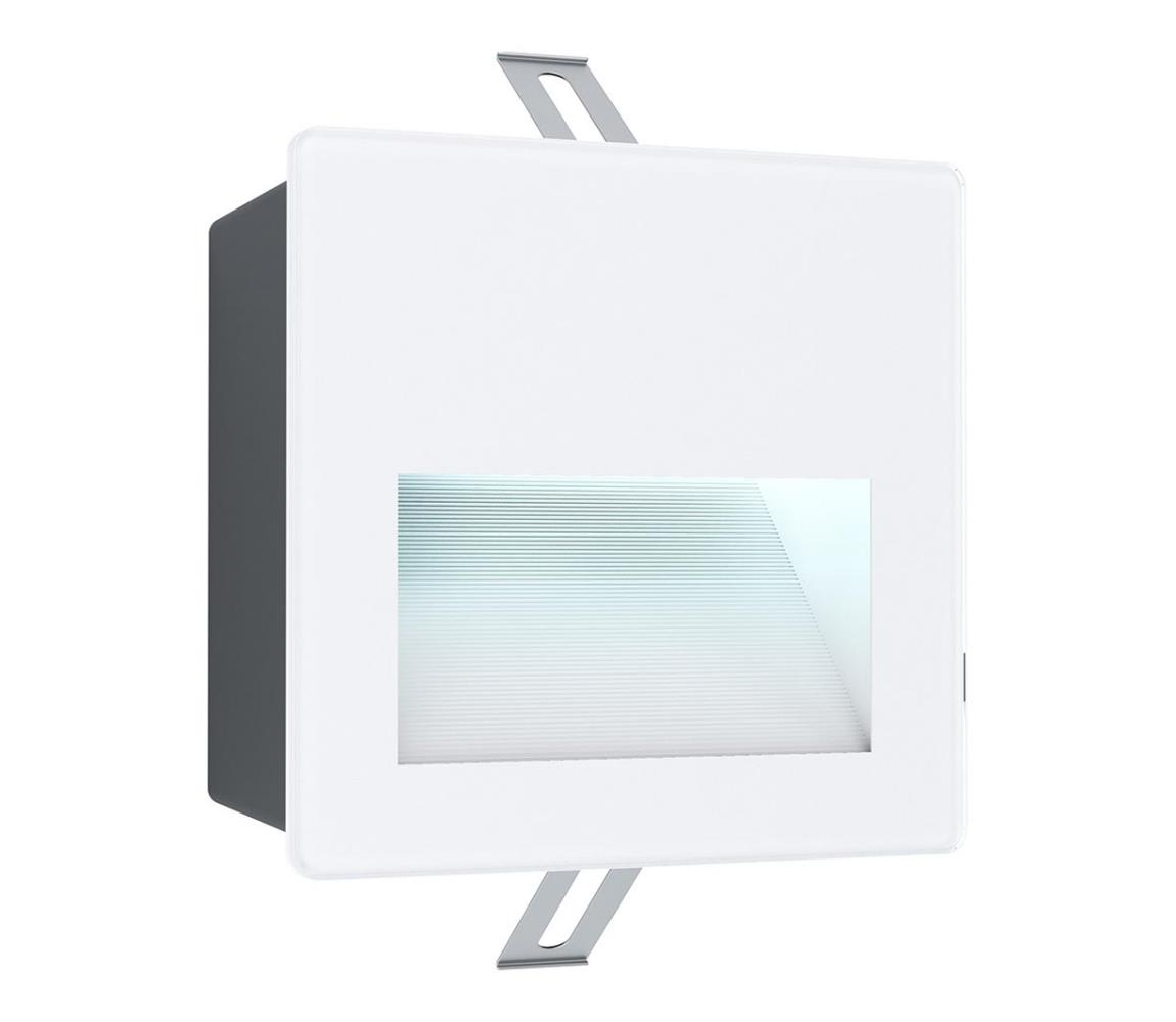Eglo 99575 - LED Zewnętrzna oprawa wpuszczana ARACENA LED/3,7W/230V IP65 biała