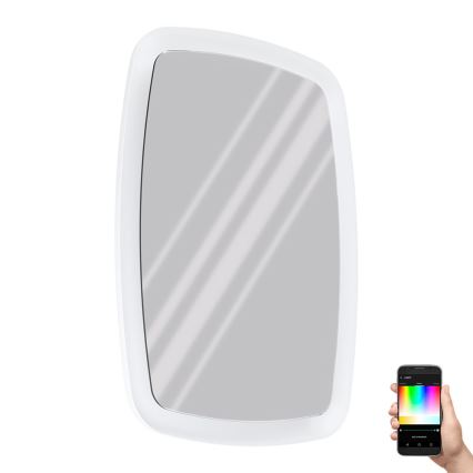 Eglo 99588 - LED RGBW ściemnialne lustro łazienkowe z podświetleniem 20W/230V IP44